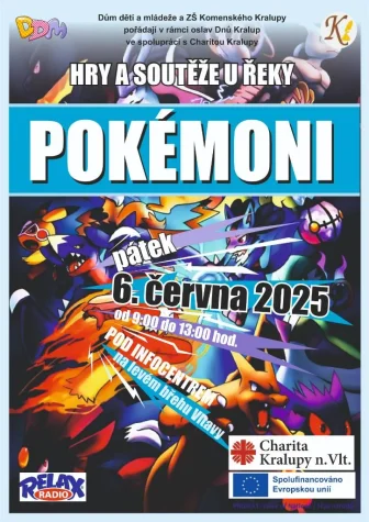 Hry a soutěže u řeky v rámci Dnů Kralup