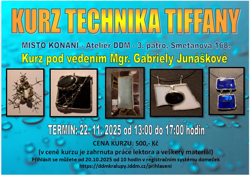 Kurz technika Tiffany