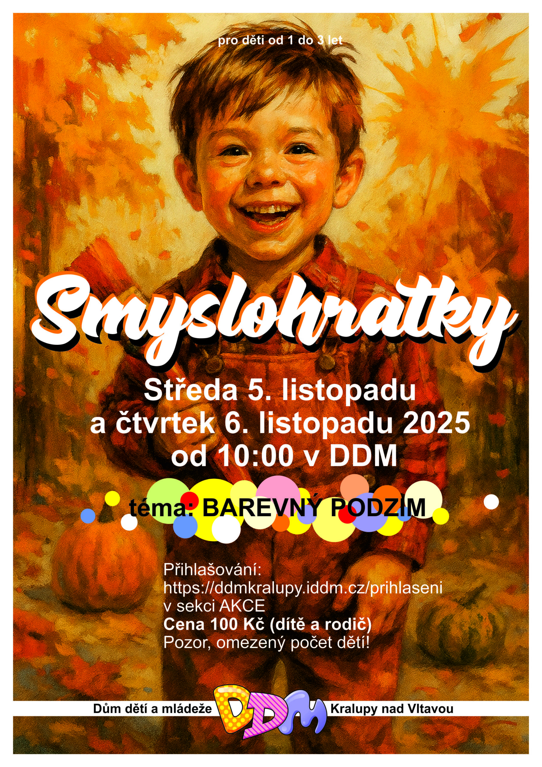 Smyslohrátky – Barevný podzim